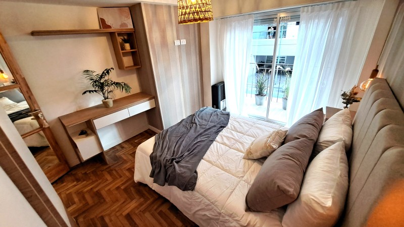 VENTA 2 AMBIENTES RECICLADO AMOBLADO, CON 2 BALCONES.