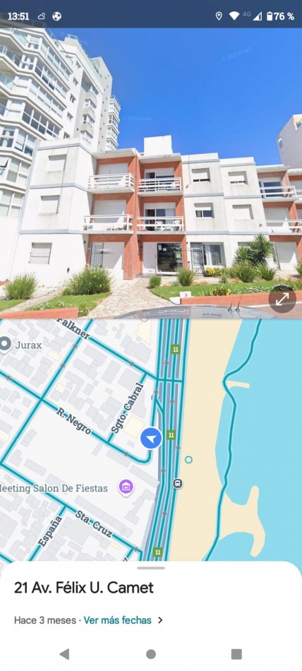 APTO CREDITO.VENTA DEPARTAMENTO 3 AMBIENTES A CALLE BALCON VISTA MAR