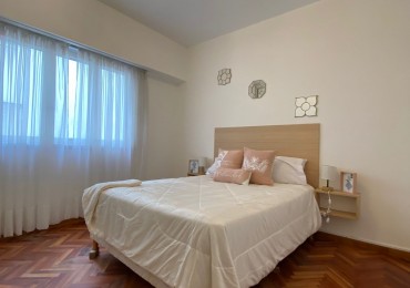 DEPARTAMENTO DE 2 AMBIENTES AL CONTRAFRENTE RECICLADO Y AMOBLADO